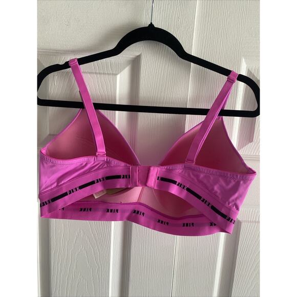 Victorias Secret Womens 38D Pink Wear Everywhere Wireless Lightly Lined Bra NEW - Picture 5 of 8